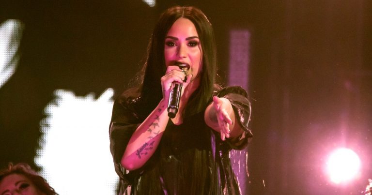 Demi Lovato Performs at the BBMAs After Max Ehrich Split