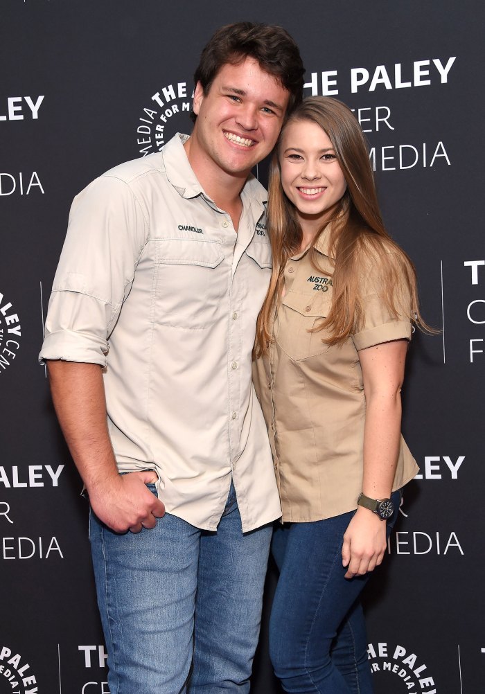 Pregnant Bindi Irwin Shows Baby Bump Progress Chandler Powell