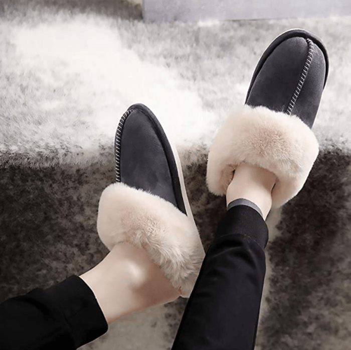 WATMAID Women's Memory Foam Fluffy Soft Slippers