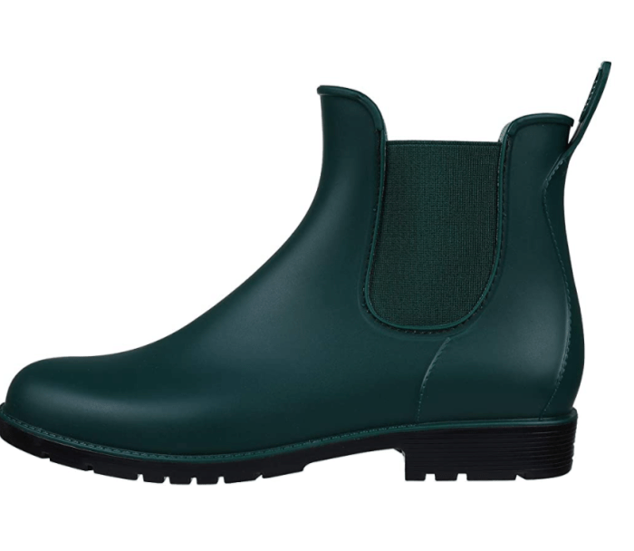 Asgard Women's Ankle Waterproof Chelsea Rain Boots