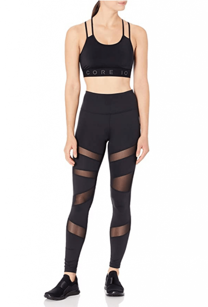 Core 10 Women's (XS-3X) 'Icon Series' The Warrior Mesh High Waist Yoga Legging