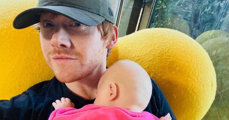 Welcome, Wednesday! Rupert Grint Shares 1st Photo of His Daughter