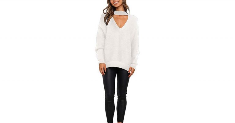 This Affordable V-Neck Sweater Has an Unexpected Detail