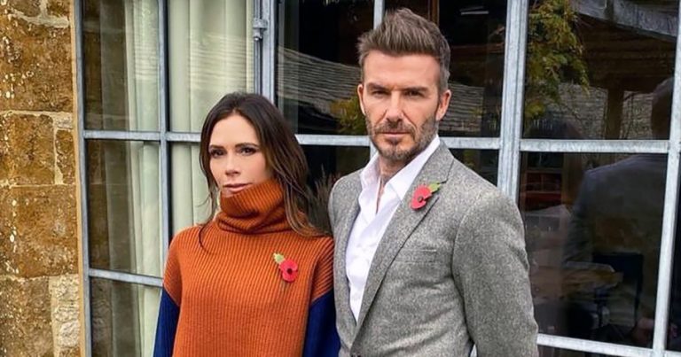 Victoria Beckham Hilariously Trolls David Beckham Over His Shoes