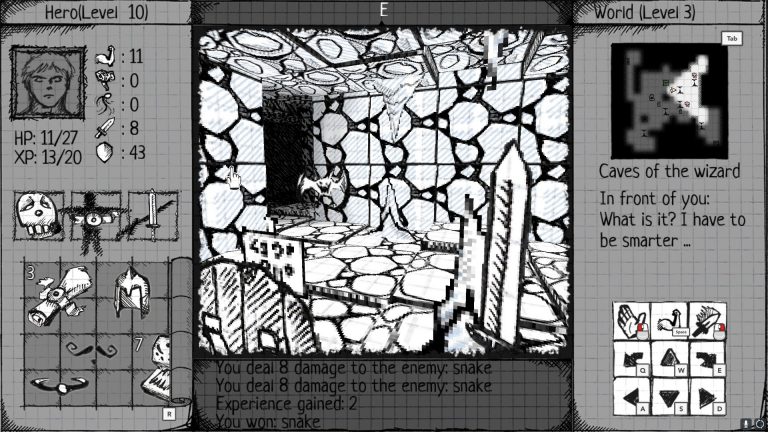 Drawngeon: Dungeons of Ink and Paper Is A Strange Hand Drawn Adventure Landing On Xbox One And Xbox Series X