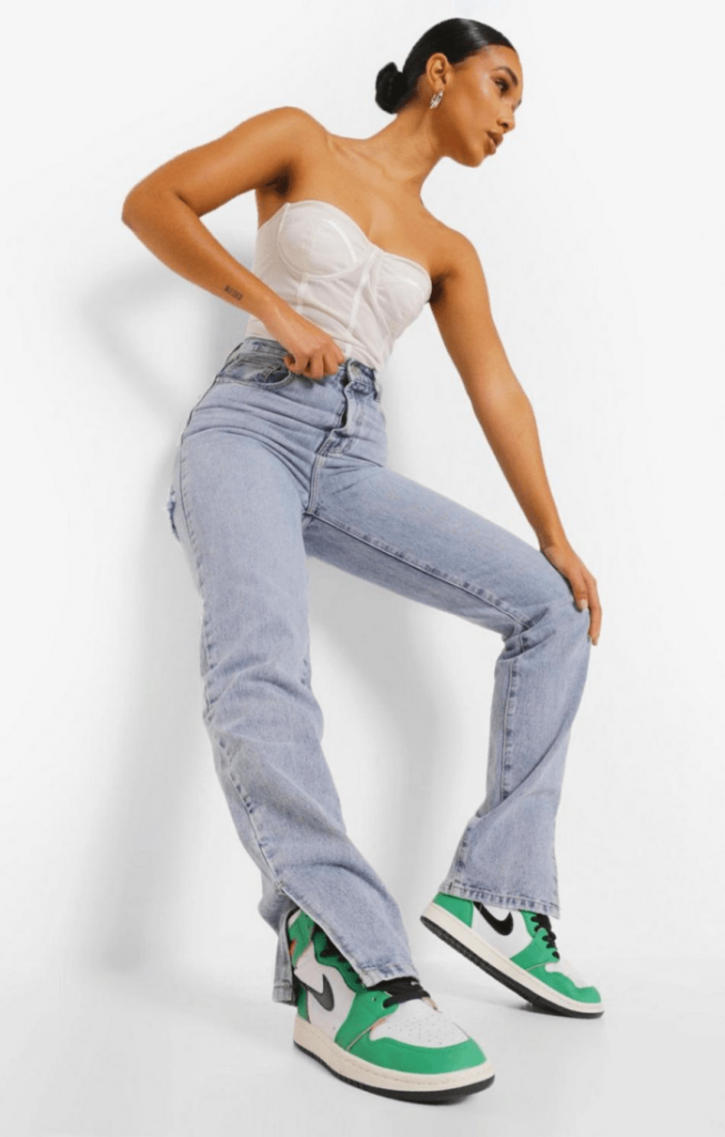  Split Hem Jean