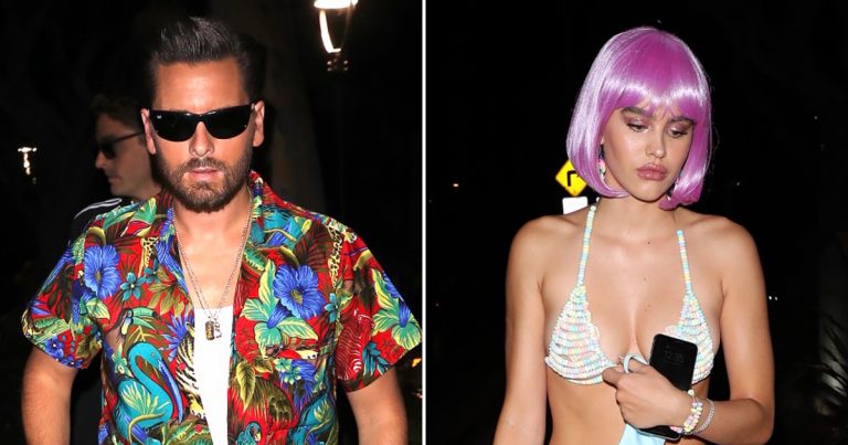 Scott Disick Parties With Amelia Hamlin After Cozy Pics With Kourtney