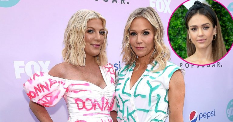 Tori Spelling, Jennie Garth Want to Hash out '90210' Drama With Jessica Alba