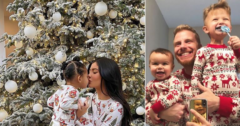 Sean Lowe! Kylie Jenner! Celeb Parents Wear Matching Pajamas With Kids