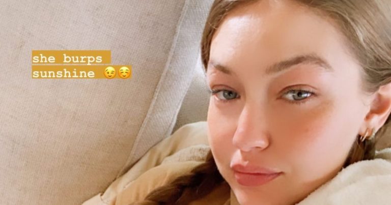 Gigi Hadid Shares New Selfie With Her Baby Girl