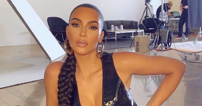 Kim Kardashian's Super-Thick Braid Is Seriously Epic