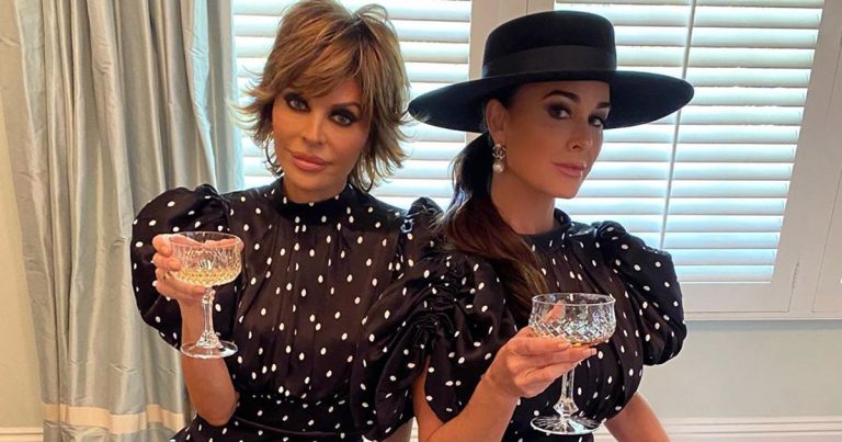 Lisa Rinna and Kyle Richards Twin in Polka Dots: 'Oops We Did It Again'