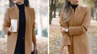 CinShein 2020 Open Front Winter Blazer