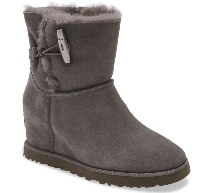 UGG Classic Femme Toggle Wedge Boot