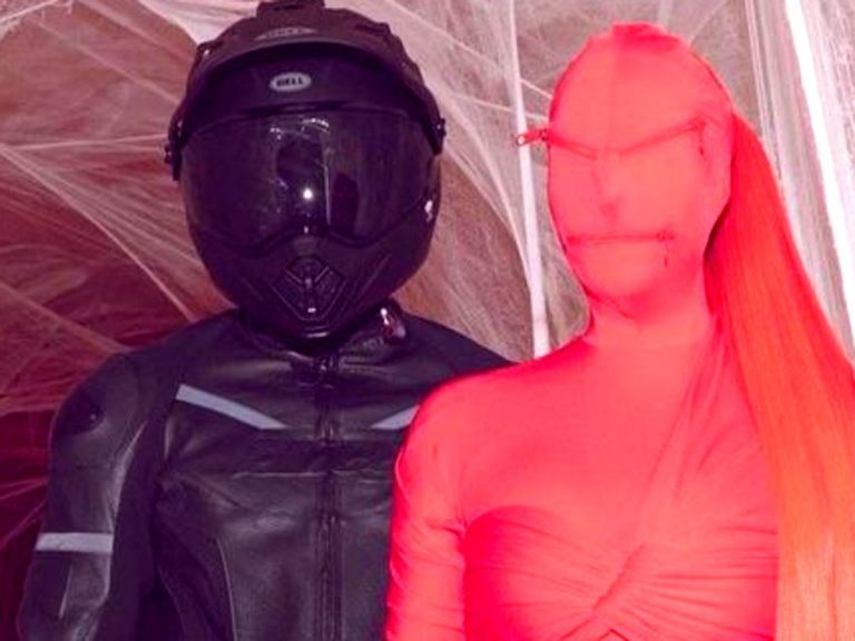 Kim Kardashian’s Freaky Alien Costume Was Actually A Balenciaga Gown — See The Look