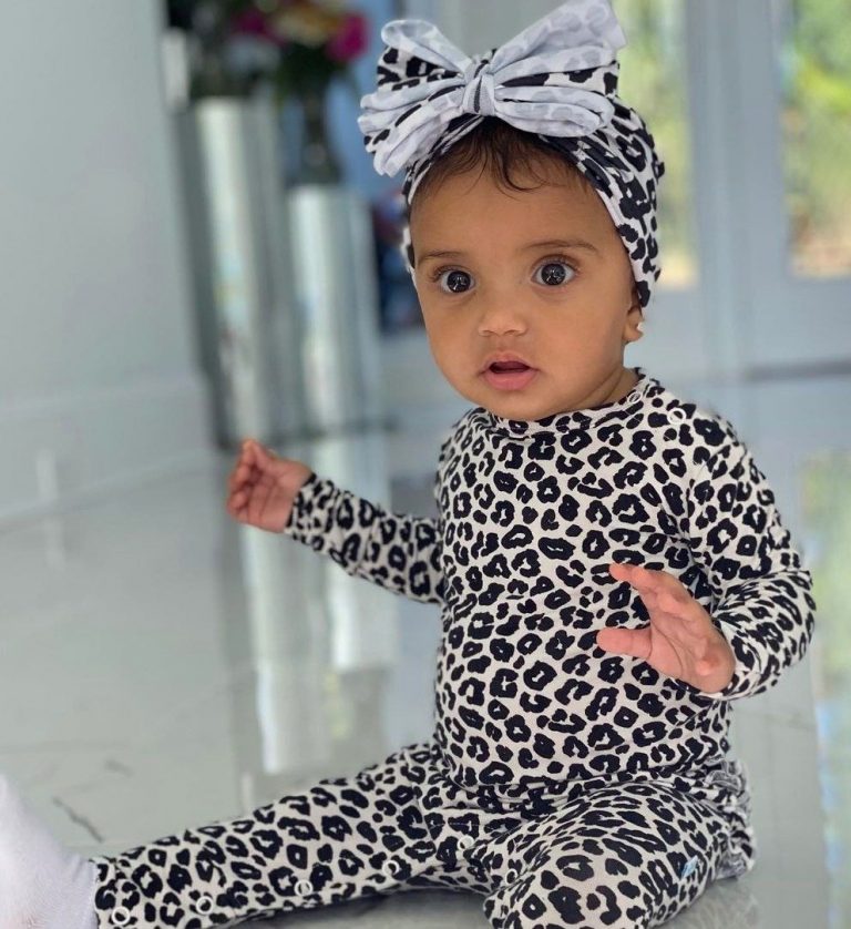 Erica Mena And Safaree’s Baby Girl, Safire Majesty Is The Perfect Baby Girl – See Her Playing On The Carpet!