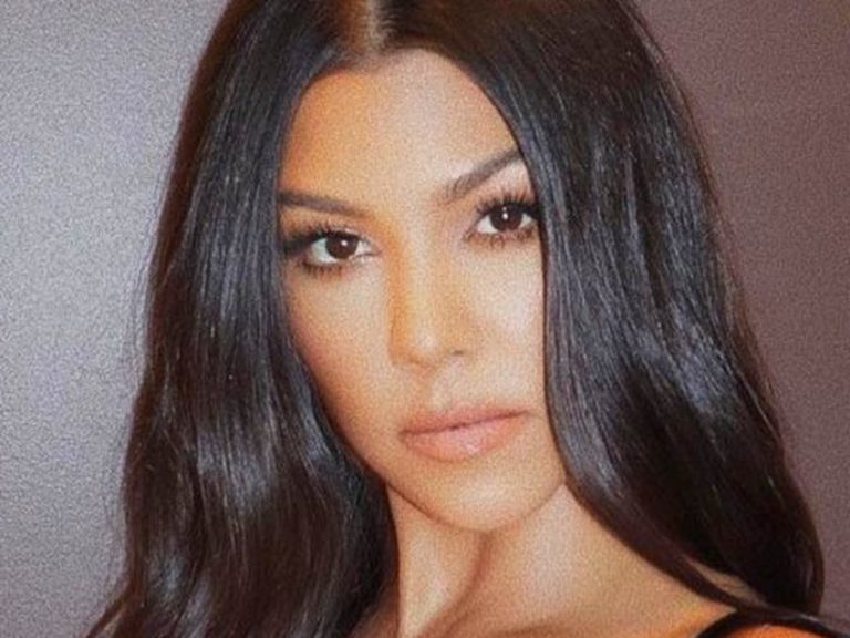 Kourtney Kardashian Puts Her Enviable Figure On Display In Mint Green Two-Piece Bathing Suit — See The Look