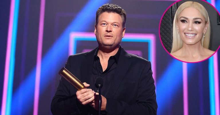 Blake Shelton Adorably Raves About ‘Fiancee’ Gwen Stefani at PCAs 2020