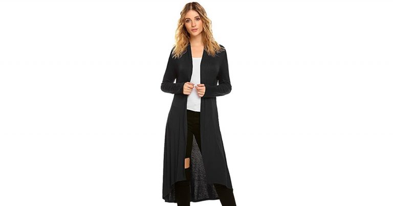 Add Instant Elegance to Your Outfit With This Maxi Cardigan