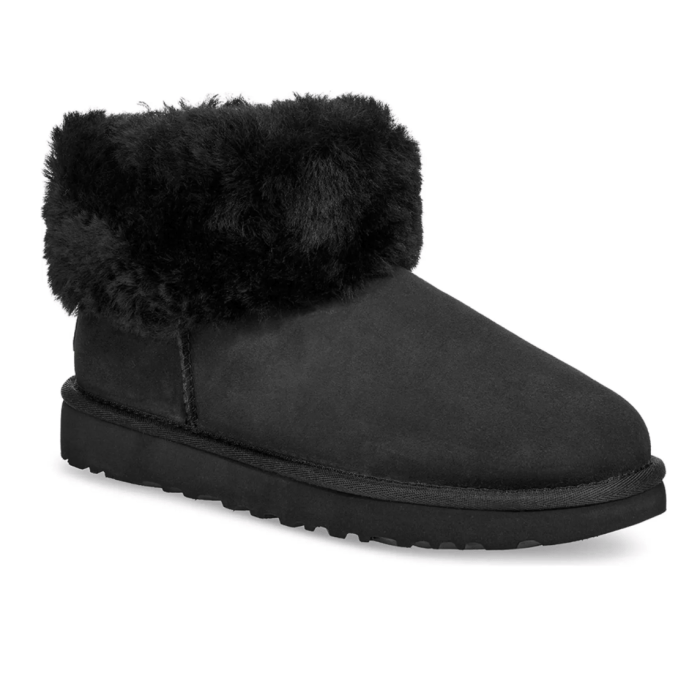 UGG Classic Mini Fluff Genuine Shearling Bootie