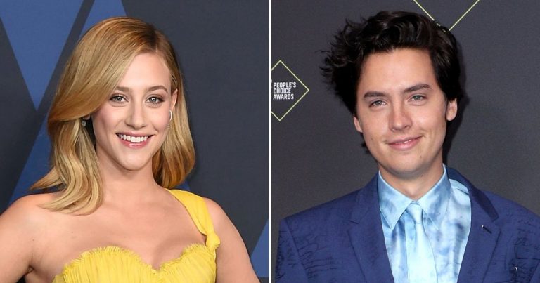 Exes Lili Reinhart and Cole Sprouse Attend ‘Riverdale’ Cast Halloween Party