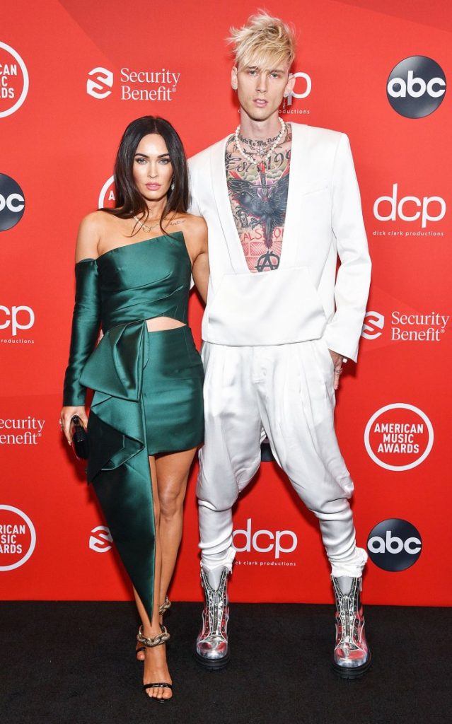 Megan Fox and Machine Gun Kelly Make Awards Show Debut at American Music Awards 2020