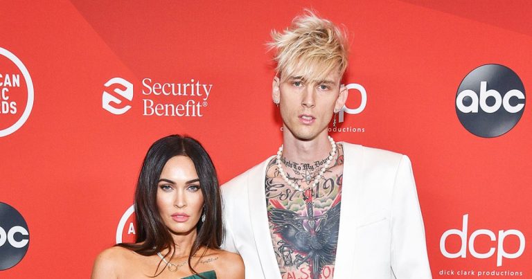 Megan Fox and MGK Make Awards Show Debut at American Music Awards