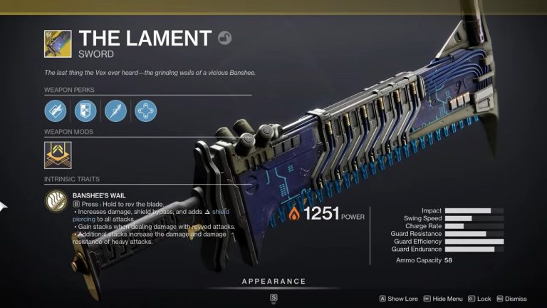 Destiny 2: Lament Exotic Quest Available From Banshee – How To Complete Exotic Quest