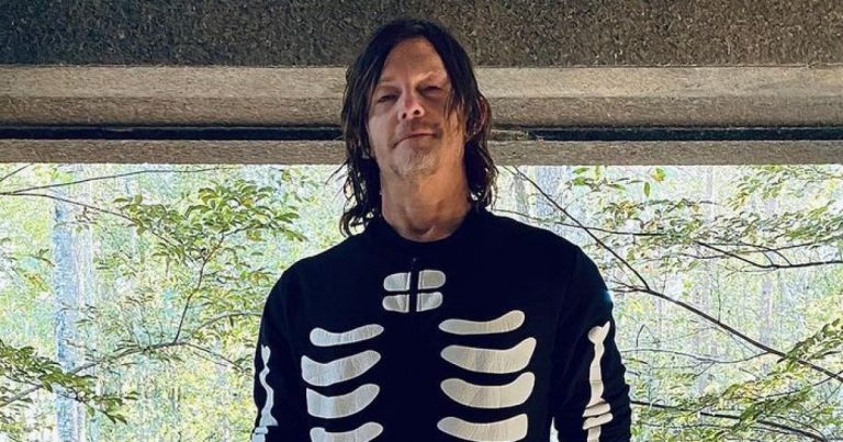 Holding Hands! Norman Reedus, Diane Kruger Celebrate Halloween With Daughter