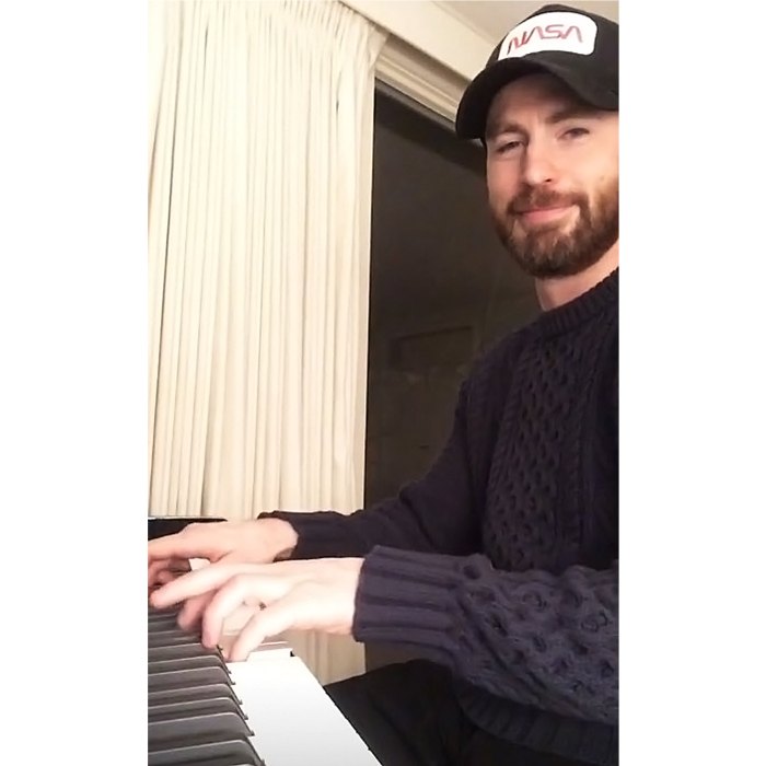 Total Heartthrob Chris Evans Shows Off His Hidden Musical Talent