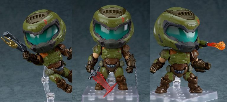 Good Smile Company Announces Adorably Tiny Version of Nendoroid Doom Slayer