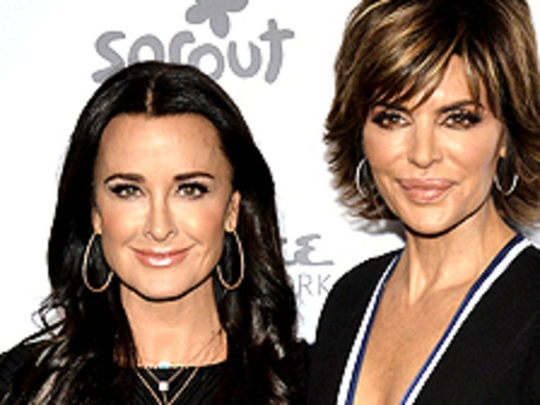 Kyle Richards And Lisa Rinna Accidentally Twin In The Same Rotate Dress — See Their Gorgeous Looks