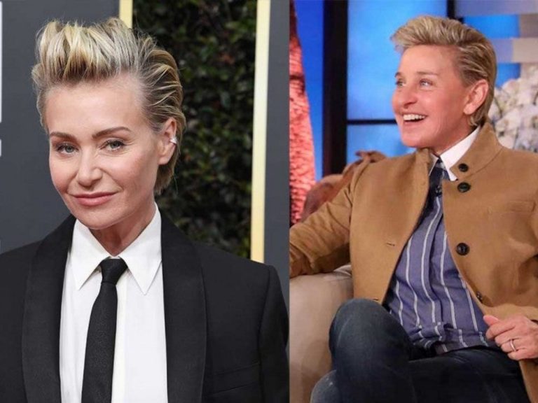 Portia De Rossi Reveals Long Hair After Ellen DeGeneres Copies Her Hairstyle