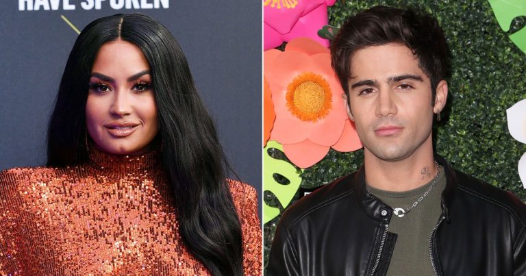 Demi Lovato Jokes About Ending Engagement to Max Ehrich at PCAs