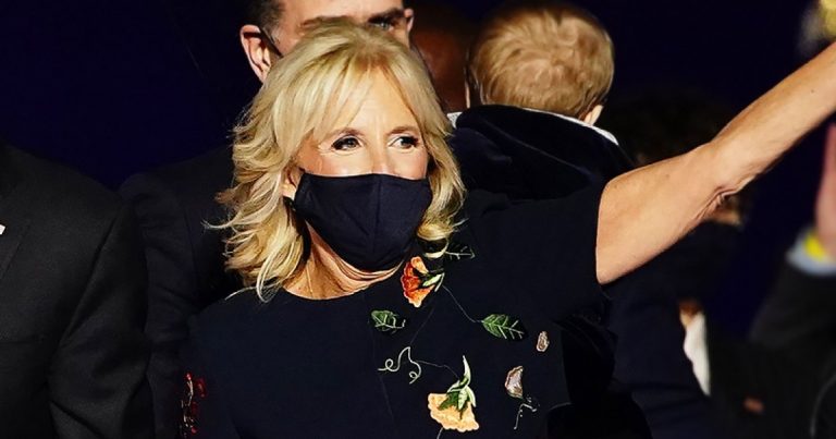 Dr. Jill Biden's Oscar de la Renta Dress Sold Out in Record Time