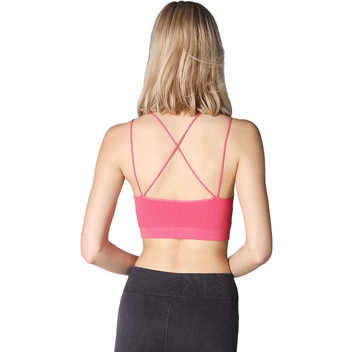 NIKIBIKI Seamless Criss Cross Ribbed Crop Top Cami