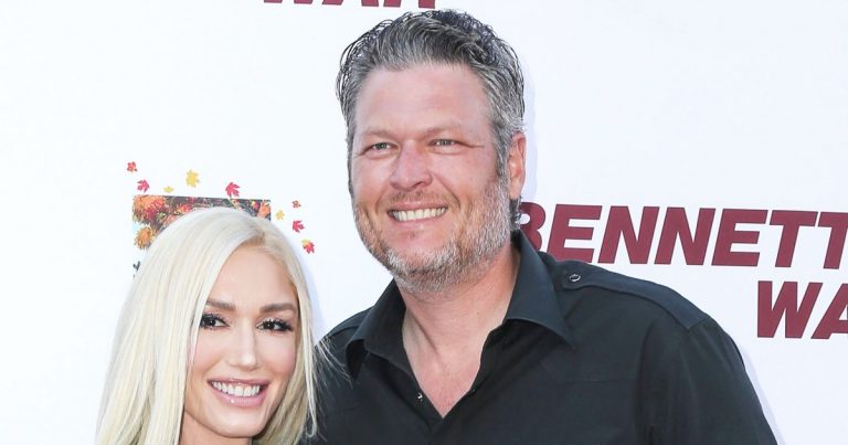 Gwen Stefani and Blake Shelton Have a Belated Thanksgiving Celebration