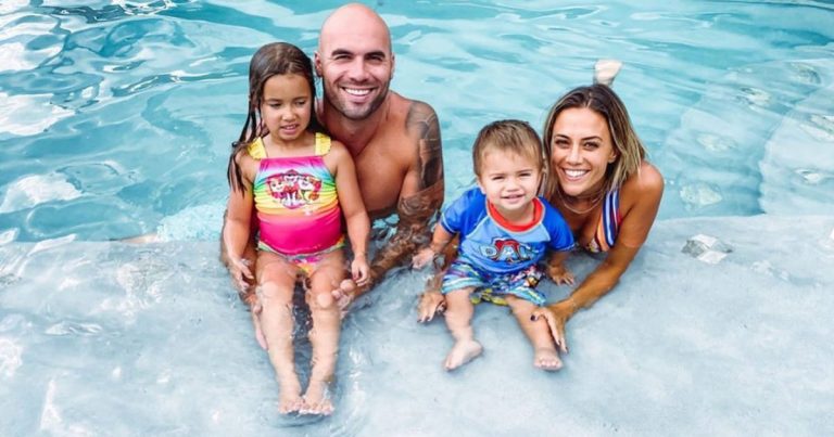 Mike Caussin Wasn't 'Comfortable' With Jana Kramer Showing Kids on Social