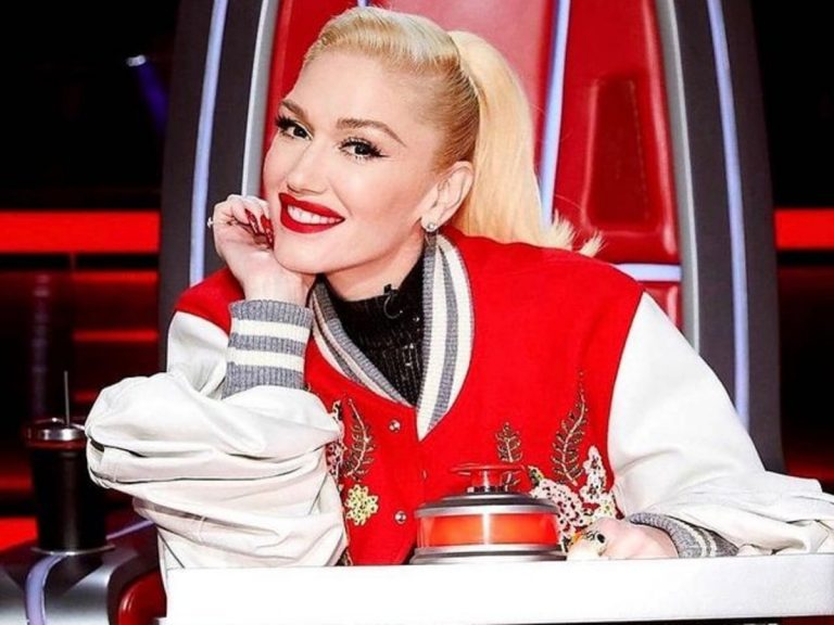 Demand For Gwen Stefani’s Red Leather Jacket With Embroidered Flowers Skyrockets After ‘The Voice’ Episode