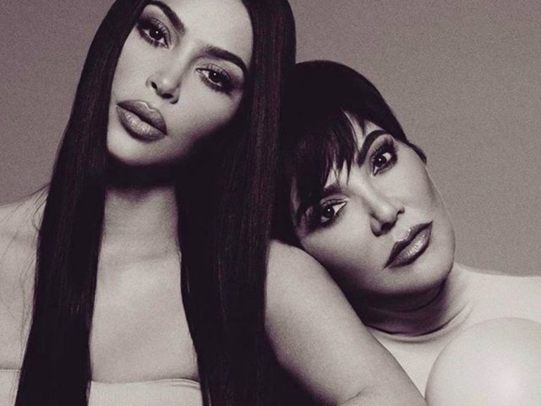 Kim Kardashian Twins With Mom Kris Jenner On Her 65th Birthday