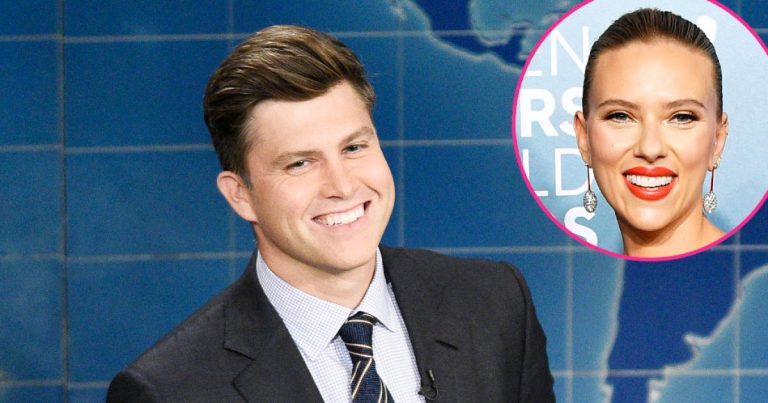 Colin Jost Wears Wedding Ring on ‘SNL’ After Marrying Scarlett Johansson