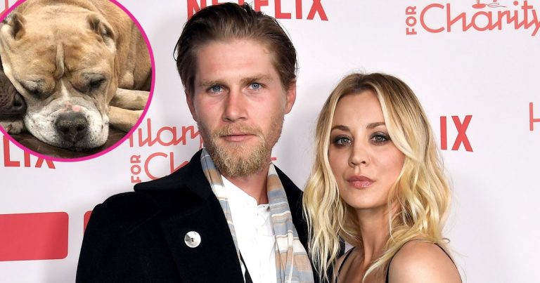 Kaley Cuoco and Husband Karl Cook Mourn Death of Their Rescue Dog Petunia