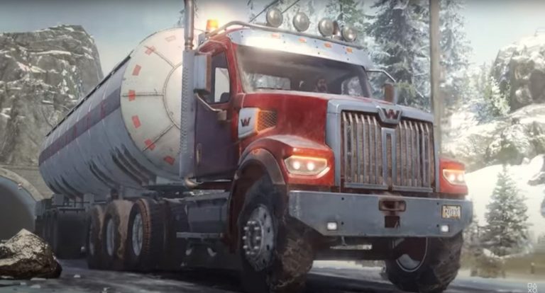 SnowRunner Has A New Vehicle Called The Western Star 49X, Which Is Big And Powerful