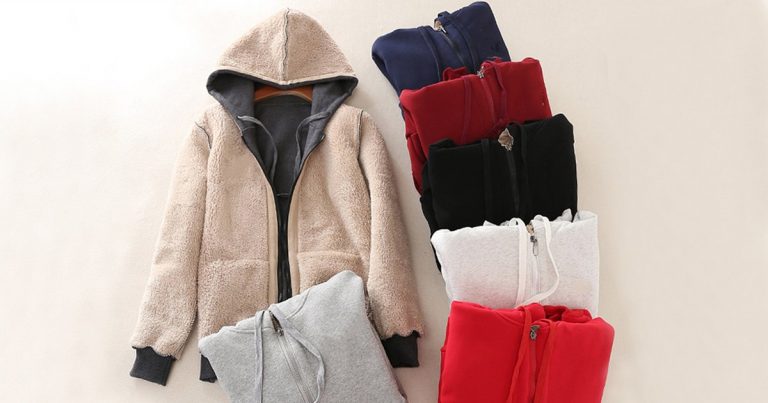 This Cozy Hoodie Is Fully Lined With Sherpa for Maximum Comfort