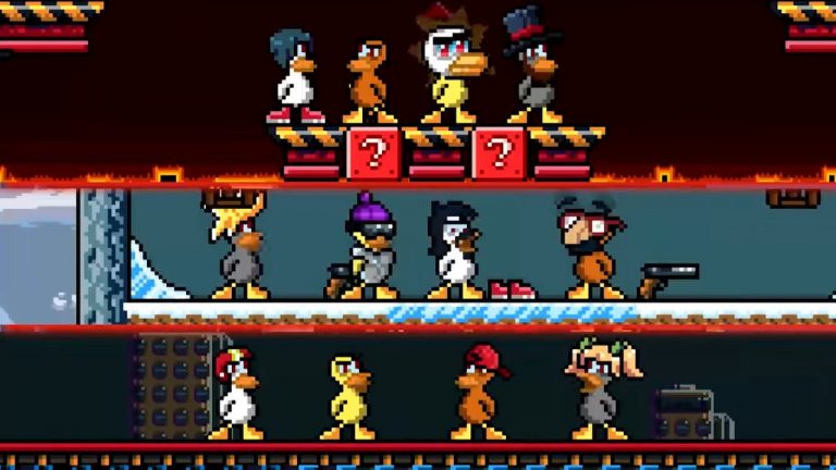 The Bizarre Title Duck Game Receives It’s 1.5 Update Bring Eight Player Mayhem