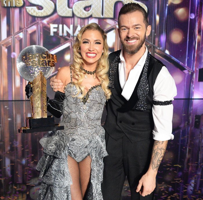 Val Chmerkovskiy Congratulates Artem Chmerkovskiy DWTS Win