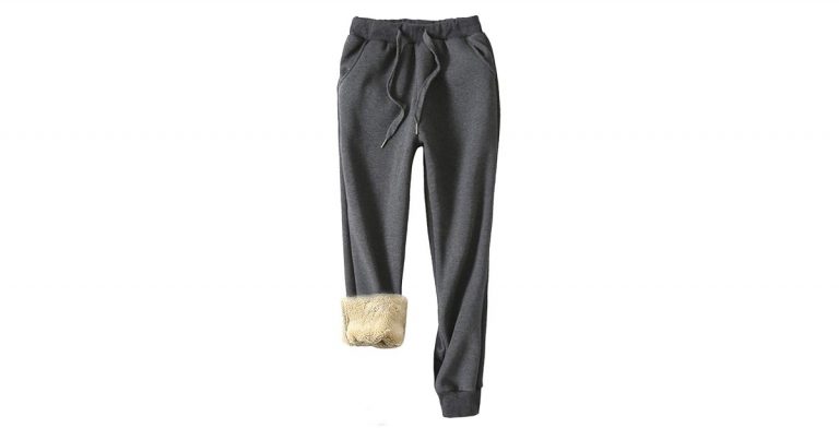 These Sherpa-Lined Joggers Take Comfort to the Extreme