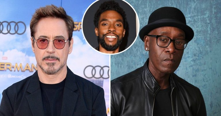 See Robert Downey Jr., Don Cheadle’s Tribute to ‘Heroic’ Chadwick Boseman