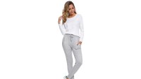 DAIMIDY Women's Cashmere Jogger Pants