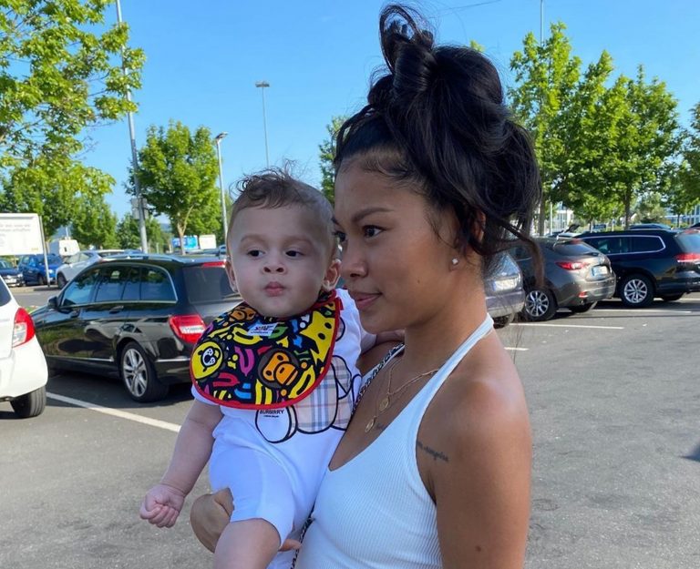 Ammika Harris Drops New Photos Of Her And Chris Brown’s Son, Aeko: ‘He’s Too Cool For Me’